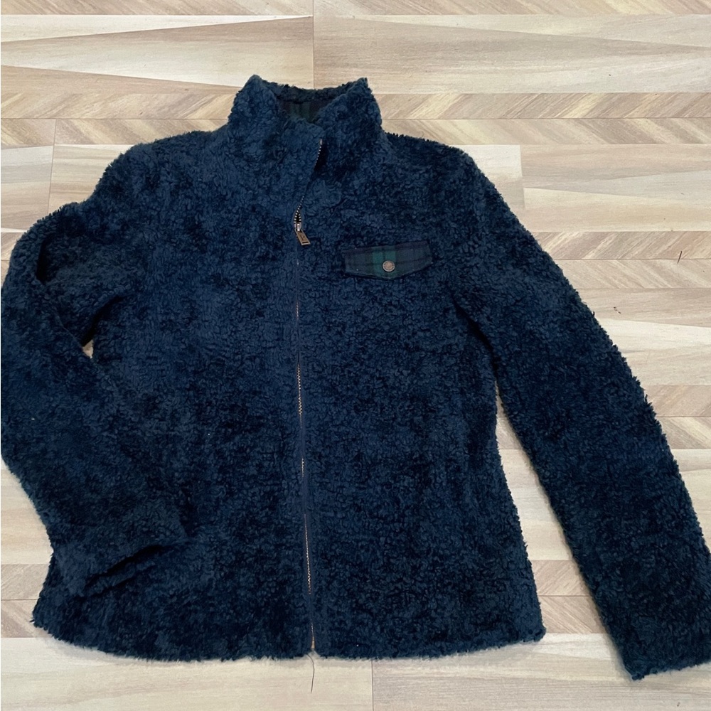 PENDLETON ZIP UP Size Small  w/pockets.       Wool, acrylic and polyester